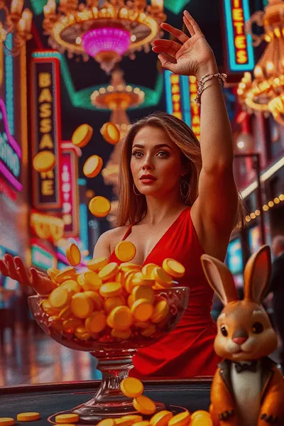 โปสเตอร์สล็อตธีมถนนคาสิโนนีออน บน betflix