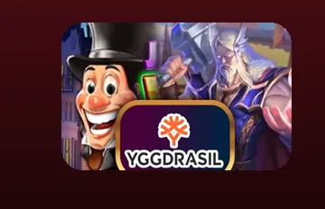โลโก้ค่ายเกม Yggdrasil ที่เล่นได้บน betflix